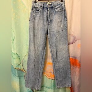 Pistola Women's Distressed High-Waisted Jeans Size: 27